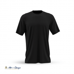 CAMISETA CRISTÃ LISA - PRETA CAMISETA CRISTÃ LISA - PRETA