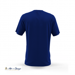 CAMISETA CRISTÃ LISAS - AZUL ROYAL CAMISETA CRISTÃ LISAS - AZUL ROYAL