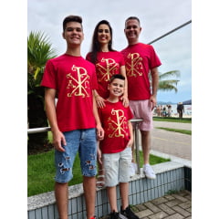 Camiseta Cristã - BRASÃO PAX Camiseta Cristã - BRASÃO PAX