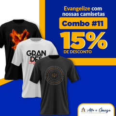 combo #11 camisetas cristãs combo #11 camisetas cristãs